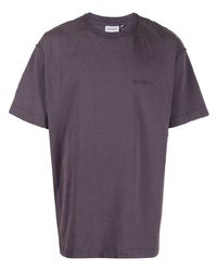 Мужская фиолетовая футболка с круглым вырезом от Carhartt WIP