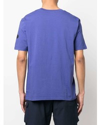 Мужская фиолетовая футболка с круглым вырезом от North Sails