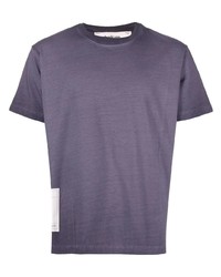 Мужская фиолетовая футболка с круглым вырезом от Haikure