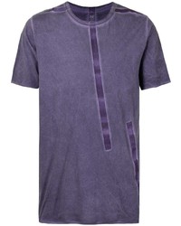 Мужская фиолетовая футболка с круглым вырезом от Isaac Sellam Experience