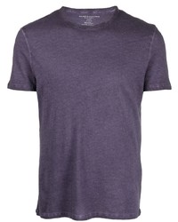 Мужская фиолетовая футболка с круглым вырезом от Majestic Filatures