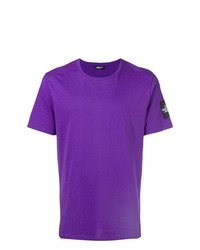 Мужская фиолетовая футболка с круглым вырезом от The North Face