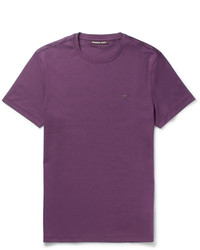 Мужская фиолетовая футболка от Michael Kors