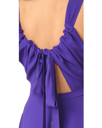 Фиолетовое вечернее платье от Rochas