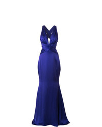 Фиолетовое вечернее платье от Romona Keveza