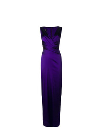 Фиолетовое вечернее платье от Talbot Runhof