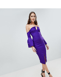 Фиолетовое облегающее платье от Vesper Tall