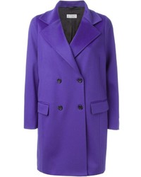 Женское фиолетовое пальто от Alberto Biani