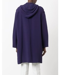 Женское фиолетовое пальто от Moschino Vintage