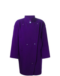 Женское фиолетовое пальто от Thierry Mugler Vintage