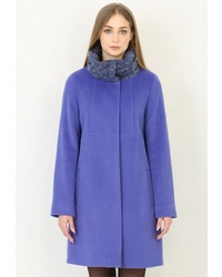 Женское фиолетовое пальто от Trifo