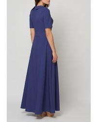 Фиолетовое платье-макси от Alex Lu