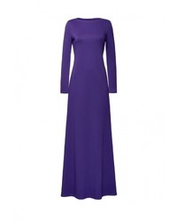 Фиолетовое платье-макси от Alex Lu