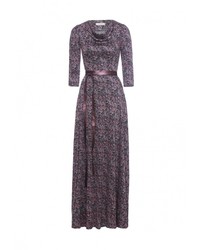Фиолетовое платье-макси от Olivegrey