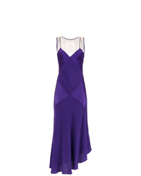 Фиолетовое платье-миди от Mara Mac