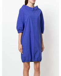 Фиолетовое платье прямого кроя от Hache