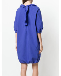 Фиолетовое платье прямого кроя от Hache