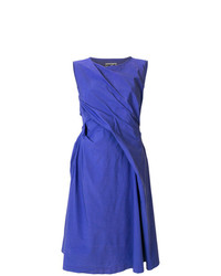 Фиолетовое платье с пышной юбкой от Hache