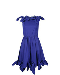 Фиолетовое платье с пышной юбкой от MSGM