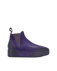 Женские фиолетовые ботинки челси от Marsèll