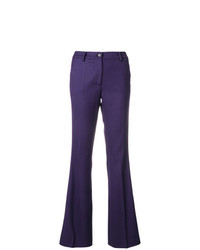 Фиолетовые брюки-клеш от P.A.R.O.S.H.