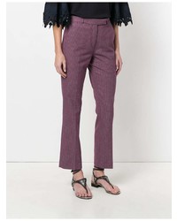 Фиолетовые брюки-клеш от Etro