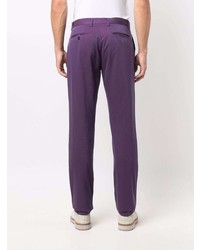 Фиолетовые брюки чинос от Etro