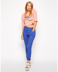 Женские фиолетовые джинсы от Asos