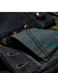 Мужские фиолетовые джинсы от Etro