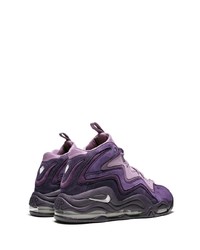 Мужские фиолетовые замшевые кроссовки от Nike