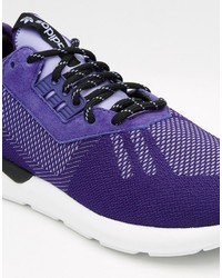 Мужские фиолетовые кеды от adidas