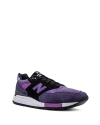 Мужские фиолетовые кроссовки от New Balance