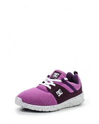 Женские фиолетовые кроссовки от DC Shoes