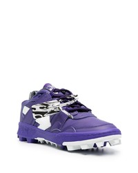 Мужские фиолетовые кроссовки от Off-White