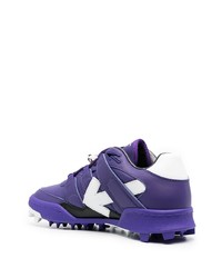 Мужские фиолетовые кроссовки от Off-White