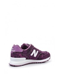 Женские фиолетовые кроссовки от New Balance