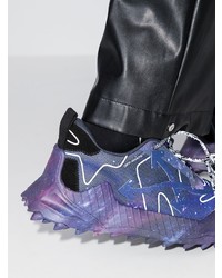 Мужские фиолетовые кроссовки от Off-White