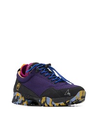 Мужские фиолетовые кроссовки от Roa