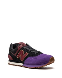 Мужские фиолетовые низкие кеды от New Balance