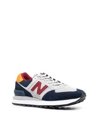 Мужские фиолетовые низкие кеды от New Balance