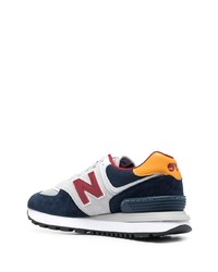 Мужские фиолетовые низкие кеды от New Balance