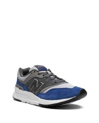 Мужские фиолетовые низкие кеды от New Balance