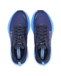 Мужские фиолетовые низкие кеды от Hoka One One