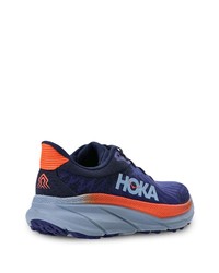 Мужские фиолетовые низкие кеды от Hoka One One