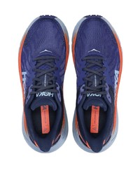 Мужские фиолетовые низкие кеды от Hoka One One