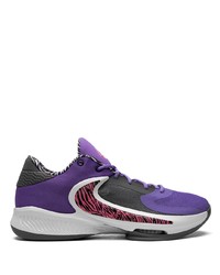 Мужские фиолетовые низкие кеды от Nike