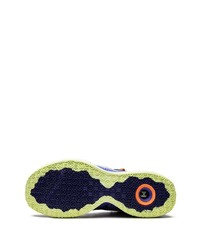 Мужские фиолетовые низкие кеды от Nike