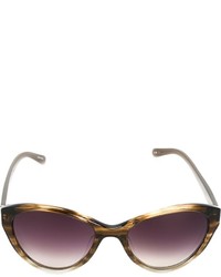 Женские фиолетовые солнцезащитные очки от Linda Farrow