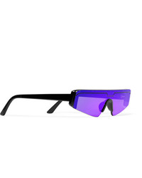 Мужские фиолетовые солнцезащитные очки от Balenciaga
