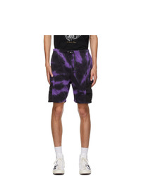 Фиолетовые спортивные шорты